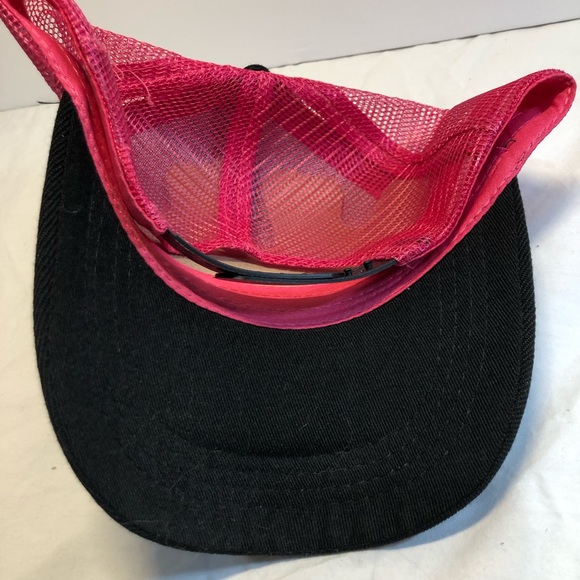 Ladies Ball Cap 1971 Live to Ride Ride to Live mess Snapback New Motorcycle pink - Picture 4 of 10